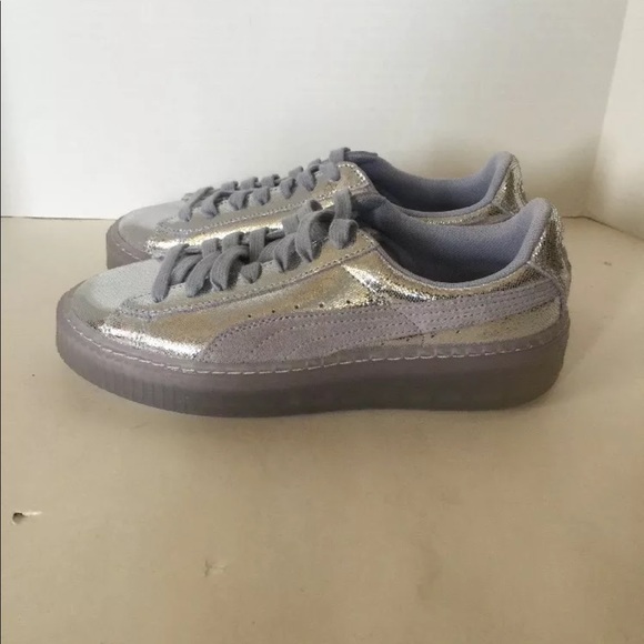 NWOB Puma Women’s Size 7 Icelandic Blue Sneakers - Picture 6 of 8